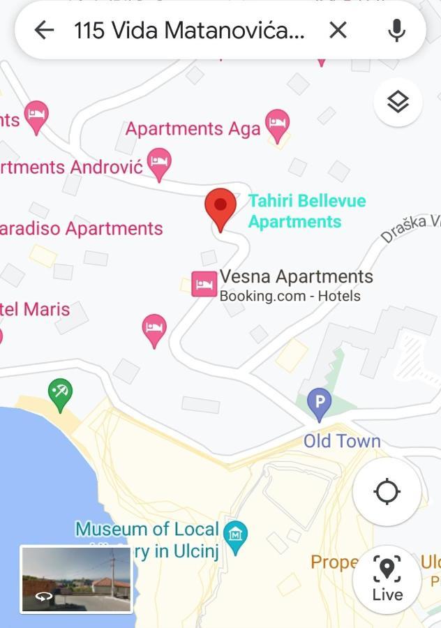 Tahiri Bellevue Apartments ウルツィニ エクステリア 写真